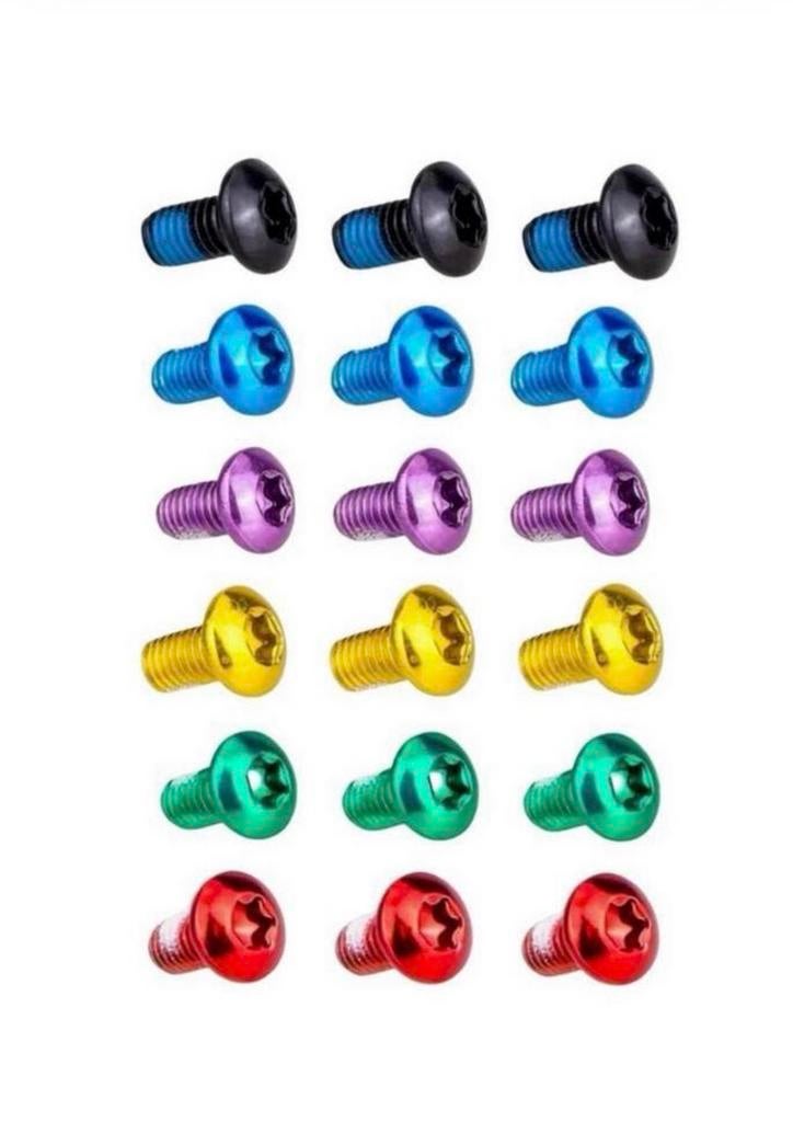 COLORED ALLOY BREAK ROTER DISC BOLTS FOR SUPER73, Ophalen of Verzenden