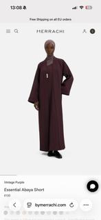 Merrachi essential abaya short, Paars, Nieuw, Ophalen of Verzenden, Maat 36 (S)
