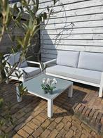 Life Outdoor Living Timber loungeset met grijze kussens, Ophalen, Aluminium, Loungeset, Bank