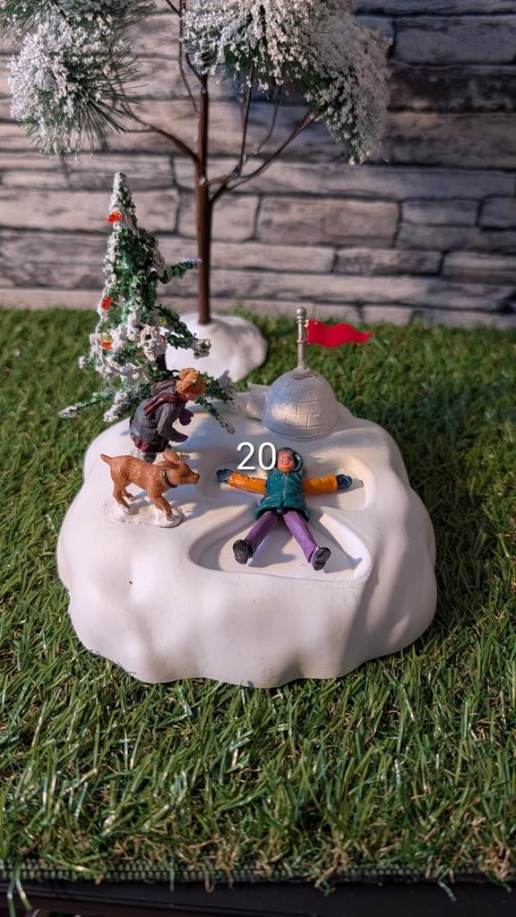 Kerst taferelen, Ophalen