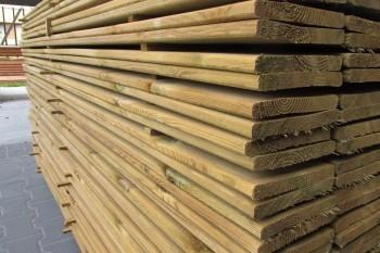 Grenen schuttingplanken 16x140 a 360 & 420cm (nieuw), Tuin en Terras, Palen, Balken en Planken, Nieuw, Planken, 250 cm of meer