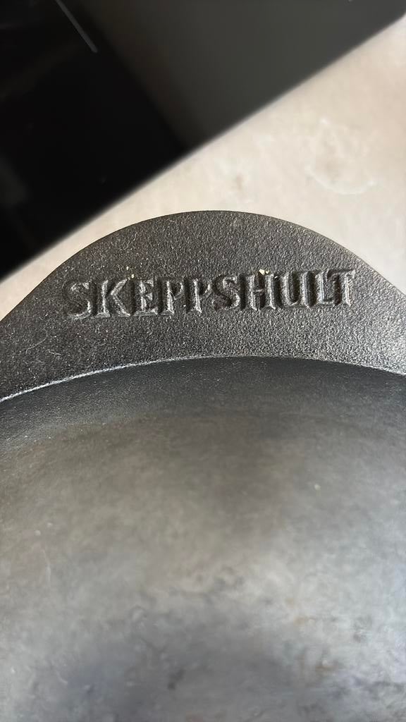 Skeppshult wokpan zgan, Ophalen of Verzenden, Zo goed als nieuw, Wok