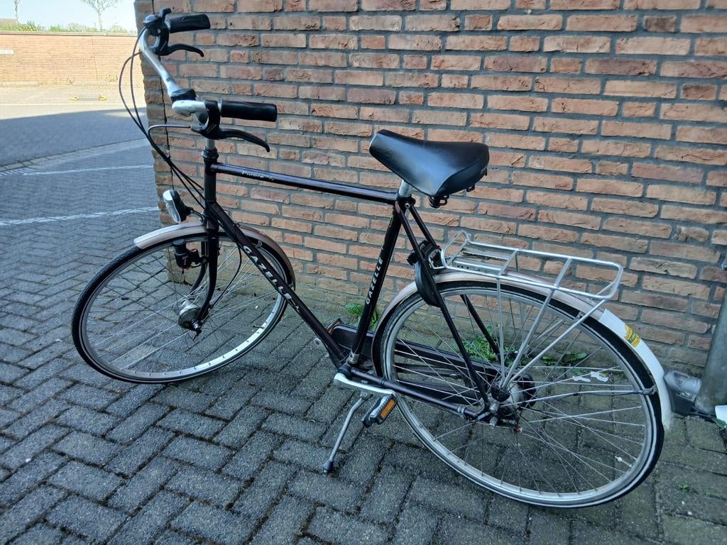 Gazelle herenfiets, Fietsen en Brommers, Fietsen | Heren | Herenfietsen, Ophalen, Versnellingen, Zo goed als nieuw, 57 tot 61 cm