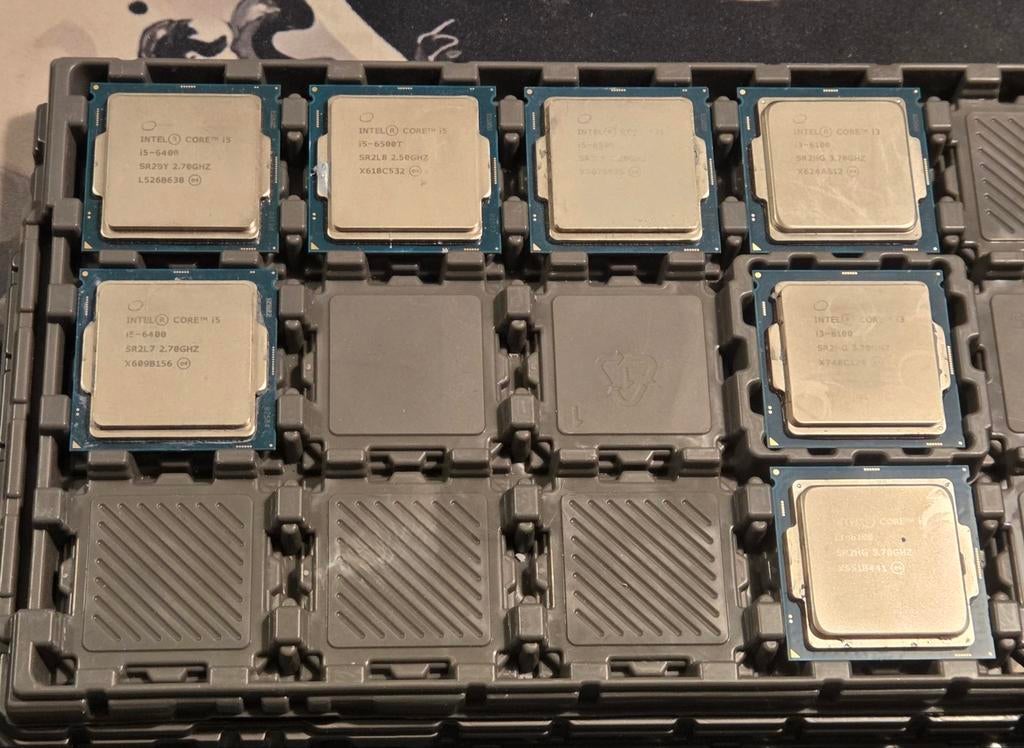 Cpu's I5 - 6400 - 6500 - 6500T - I3-6100, Ophalen of Verzenden