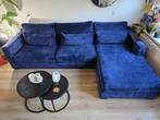 Hoekbank Frederique IV indigo, Ophalen, 250 tot 300 cm, Hoekbank, Zo goed als nieuw