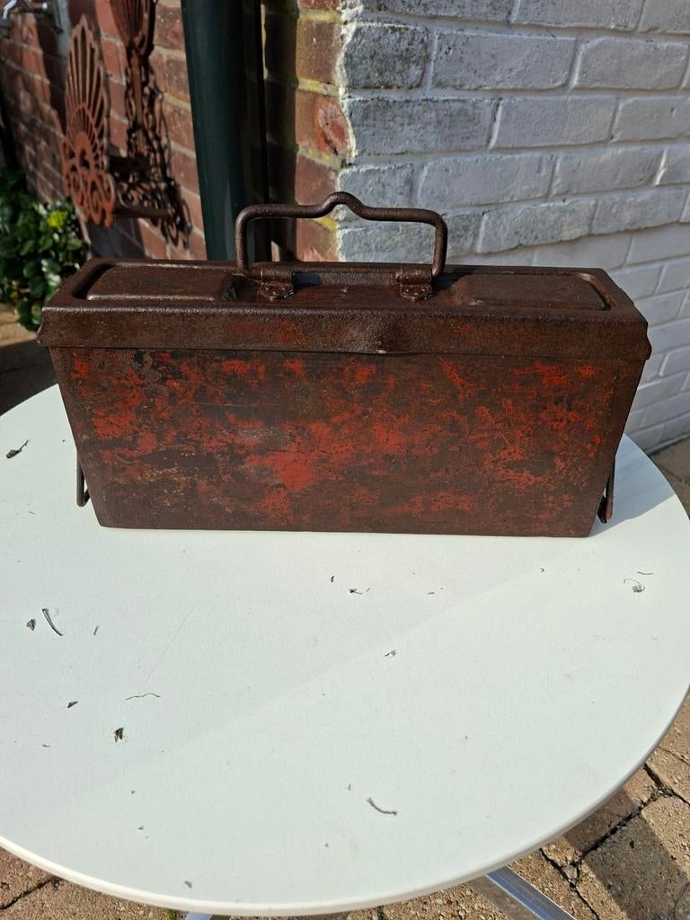 Ww2 wo2 Duitse Luftwaffe camouflage mg34 mg42 kist, Verzamelen, Militaria | Tweede Wereldoorlog, Ophalen of Verzenden, Luchtmacht