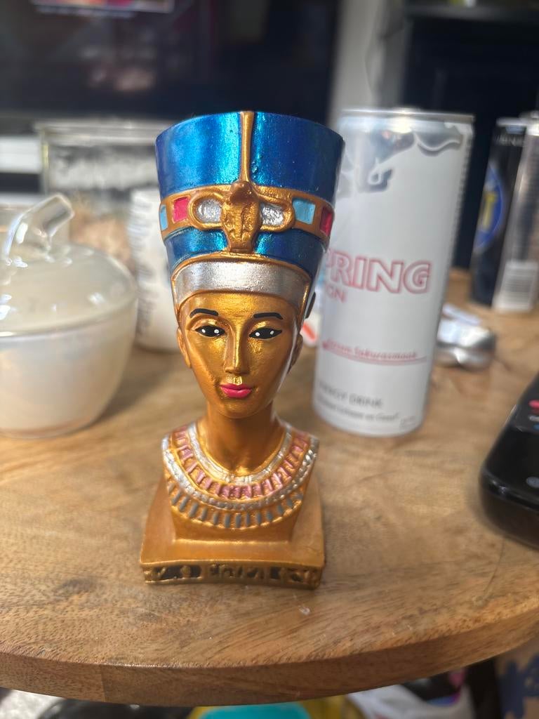 Buste van Nefertiti, Ophalen of Verzenden, Gebruikt, Mens