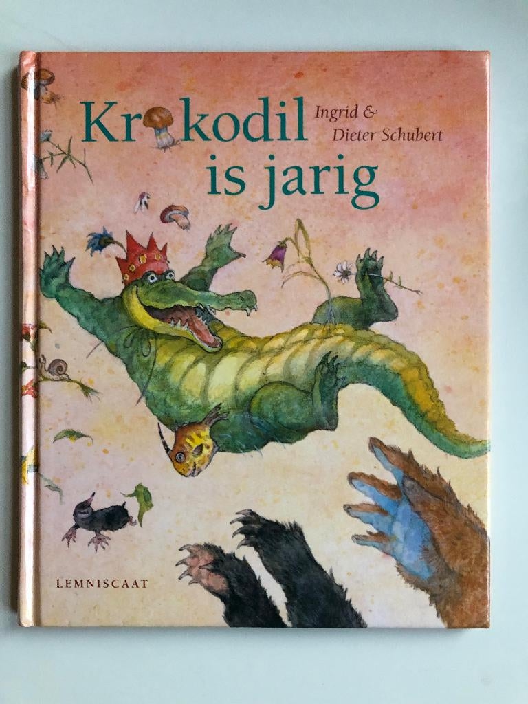 Krokodil is jarig - Ingrid & Dieter Schubert, Boeken, Prentenboeken en Plaatjesalbums, Ophalen of Verzenden, Zo goed als nieuw