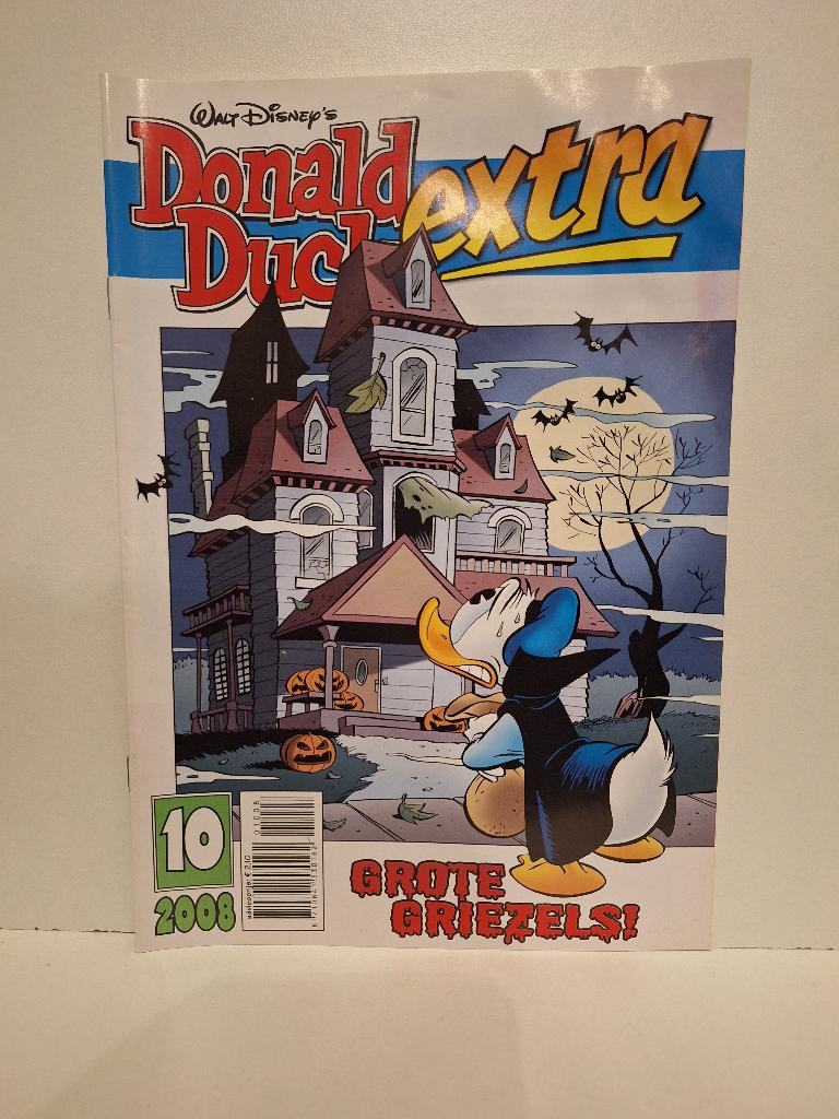 Donald Duck Extra nr. 10 (2008) – Grote Griezels!, Boeken, Meerdere stripboeken, Ophalen of Verzenden, Zo goed als nieuw