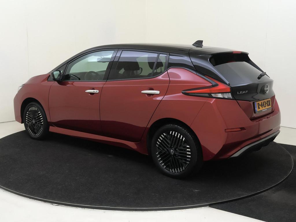Nissan LEAF e+ N-Connecta 62 kWh 218PK | achterbank verwarmd, Auto's, Nissan, Stof, Gebruikt, 62 kWh, 385 km