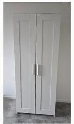 €75 BRIMNES Kledingkast met 2 deuren, Ophalen, Met deur(en), 50 tot 100 cm, Zo goed als nieuw