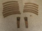 Fleischmann H0 6044 wisselset L+R en  12 stuks rails, Gebruikt, Gelijkstroom, Fleischmann, Rails