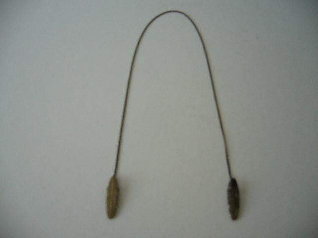 Alpacca servethouder / slabkoord ruim 120 jaar oud, Ophalen of Verzenden