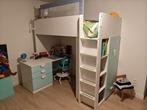 Ikea Småstad hoogslaper met bureau en kast, Ophalen, Zo goed als nieuw, Hoogslaper