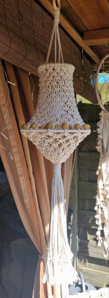 Macramé bohimian lantaarns. Handmade.👌, Huis en Inrichting, Lampen | Overige, Nieuw, Ophalen of Verzenden