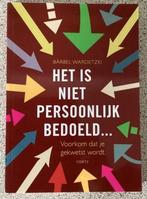 Het is niet persoonlijke bedoeld - Barbel Wardetzki, Boeken, Ophalen of Verzenden, Zo goed als nieuw, Cognitieve psychologie, Barbel Wardetzki