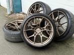 DIKKE SET WHEELFORCE R1 FORGED VELGEN 19 INCH CUSTOM!, Auto-onderdelen, Banden en Velgen, Nieuw, 235 mm, Zomerbanden
