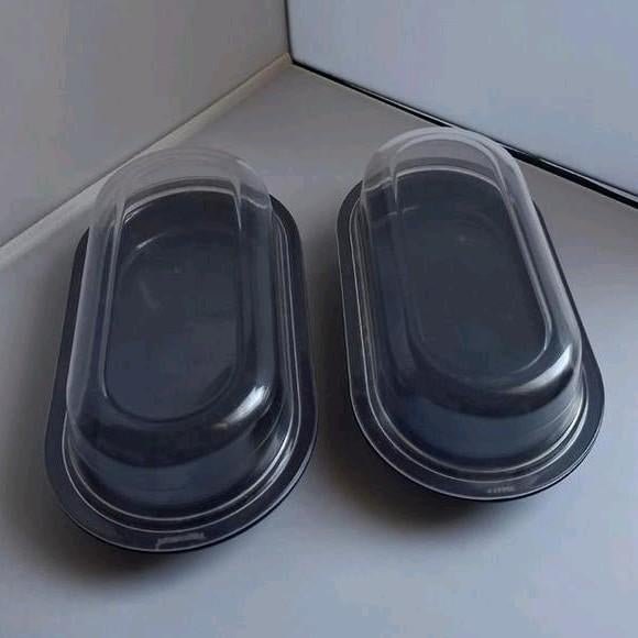 Tupperware botervloot - retro, Huis en Inrichting, Keuken | Tupperware, Ophalen of Verzenden, Zo goed als nieuw, Blauw, Overige typen