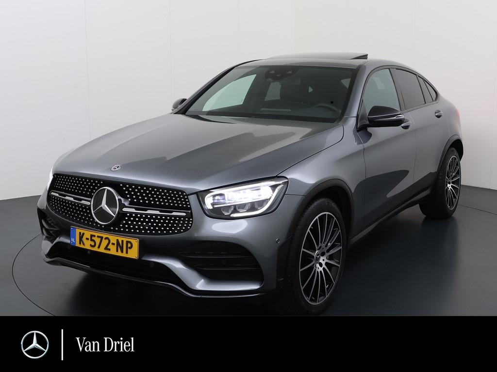Mercedes-Benz GLC Coupé 300 4MATIC AMG line | Schuifdak Dis, Auto's, Automaat, 12 maanden, Gebruikt, 4 cilinders
