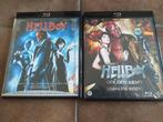 Hellboy + Hellboy 2 The Golden Army Bluray, Cd's en Dvd's, Blu-ray, Ophalen of Verzenden, Zo goed als nieuw, Science Fiction en Fantasy