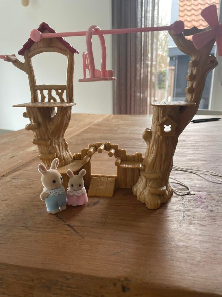 Sylvanian Families Baby Kabelbaan Park - Zo goed als nieuw, Ophalen of Verzenden, Zo goed als nieuw, Jongen of Meisje