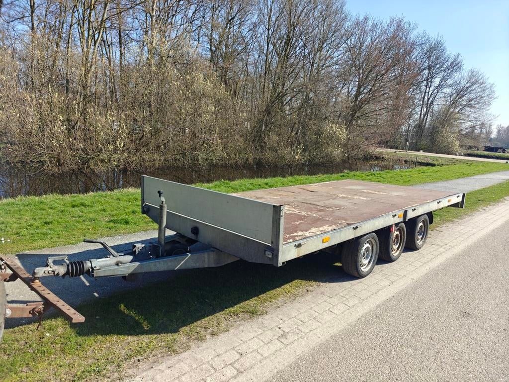 Hapert AL3500 Tridemasser 3500KG, Auto diversen, Aanhangers en Bagagewagens, Gebruikt, Ophalen