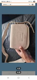 Nieuwe leren crossbody van shabbies, Ophalen of Verzenden, Nieuw, Beige, Overige merken
