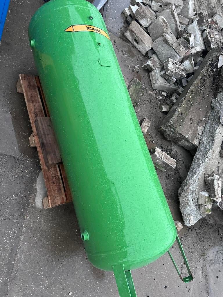 Luchttank verticaal 500 liter, Ophalen, Gebruikt