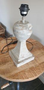 Aura peeperkorn, balusterlamp, teakhout, Ophalen of Verzenden, Zo goed als nieuw, Minder dan 50 cm