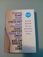 Rene Kahn - De tien geboden voor het brein, Boeken, Ophalen of Verzenden, Zo goed als nieuw, Rene Kahn