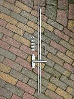 Te koop Espagnolet RVS met handgreep., Ophalen, Rvs