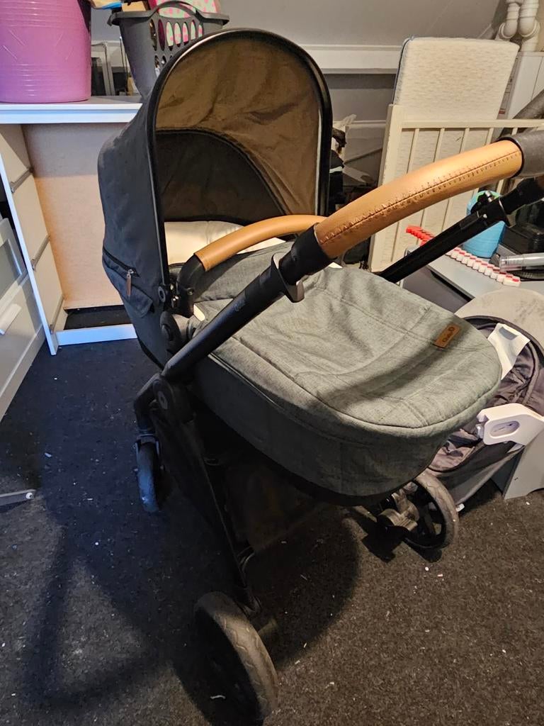 Qute q moov, Ophalen, Overige merken, Verstelbare duwstang