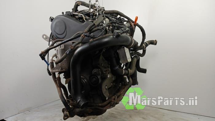Motor van een Volkswagen Polo, Gebruikt, -, Volkswagen, -