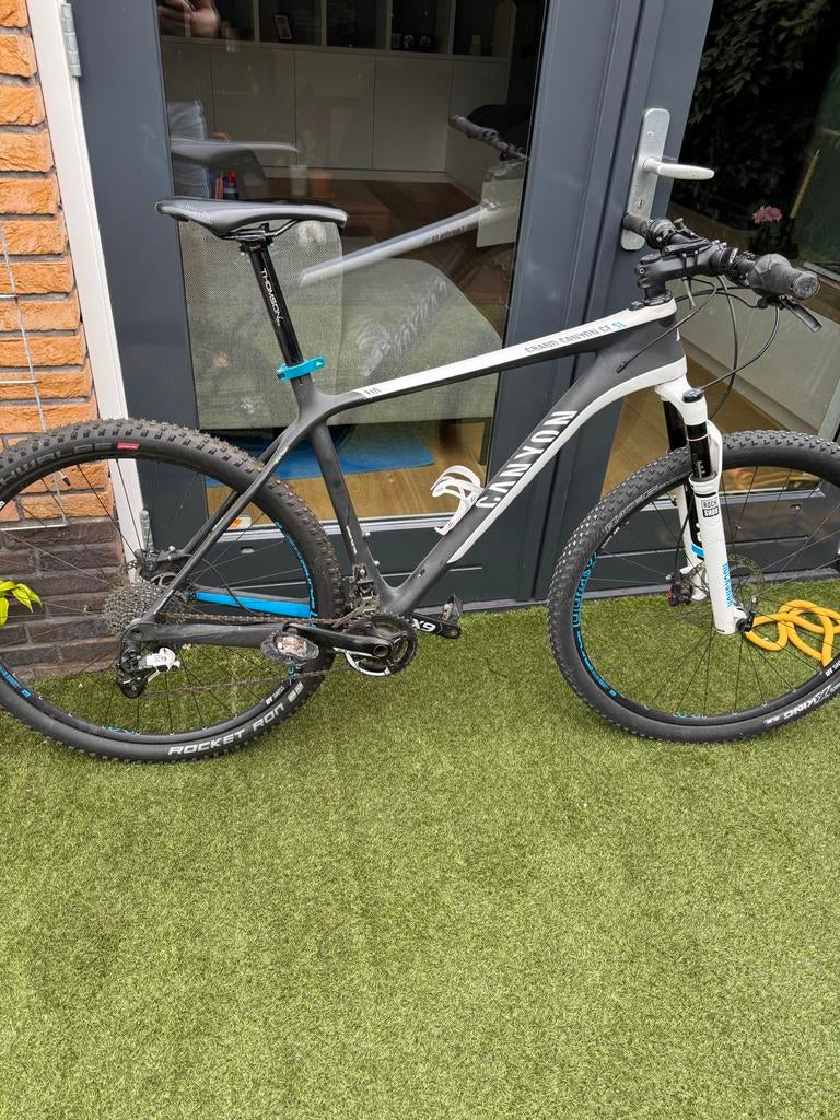 Canyon Grand Canyon CF SL 29er Carbon SRAM X9 Rock Shox SID, Fietsen en Brommers, Fietsen | Mountainbikes en ATB, Gebruikt, Hardtail