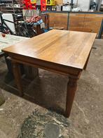 Eikenhouten eettafel voor 4 personen, Ophalen, Gebruikt, 100 tot 150 cm, Eikenhout