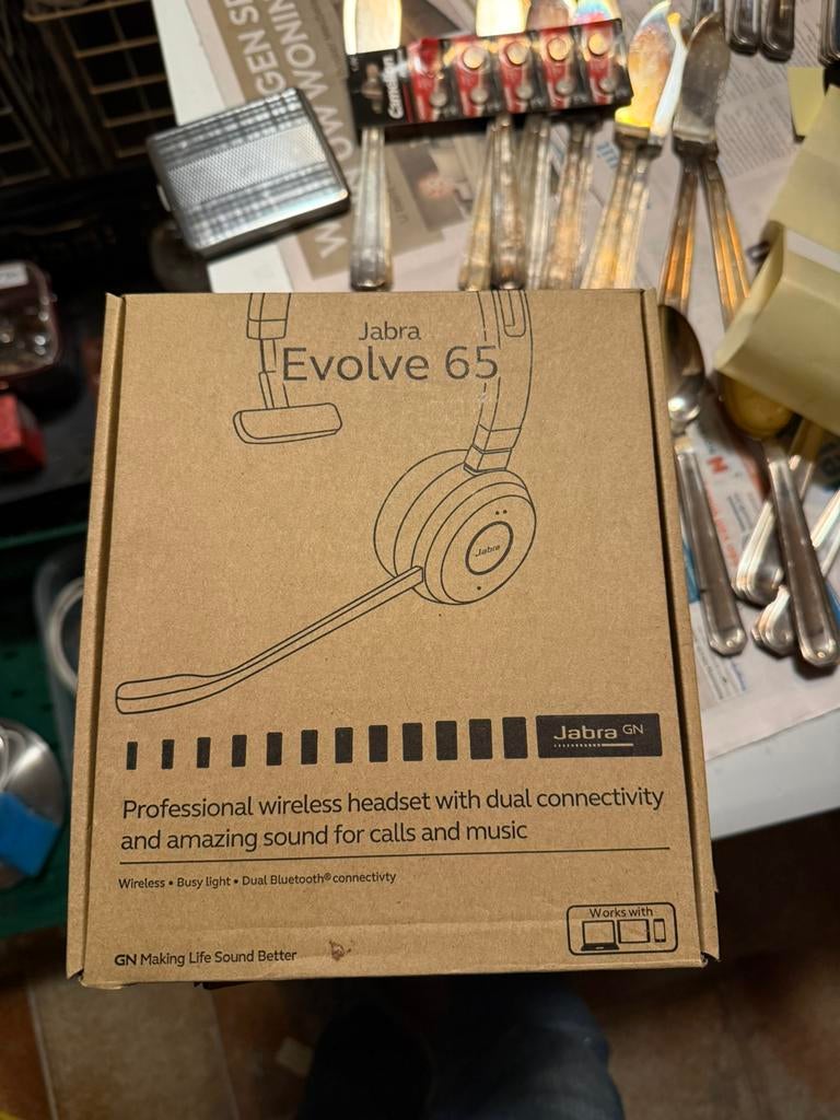 3x jabra evolve 65, Ophalen of Verzenden, Zo goed als nieuw, Overige merken, Bluetooth