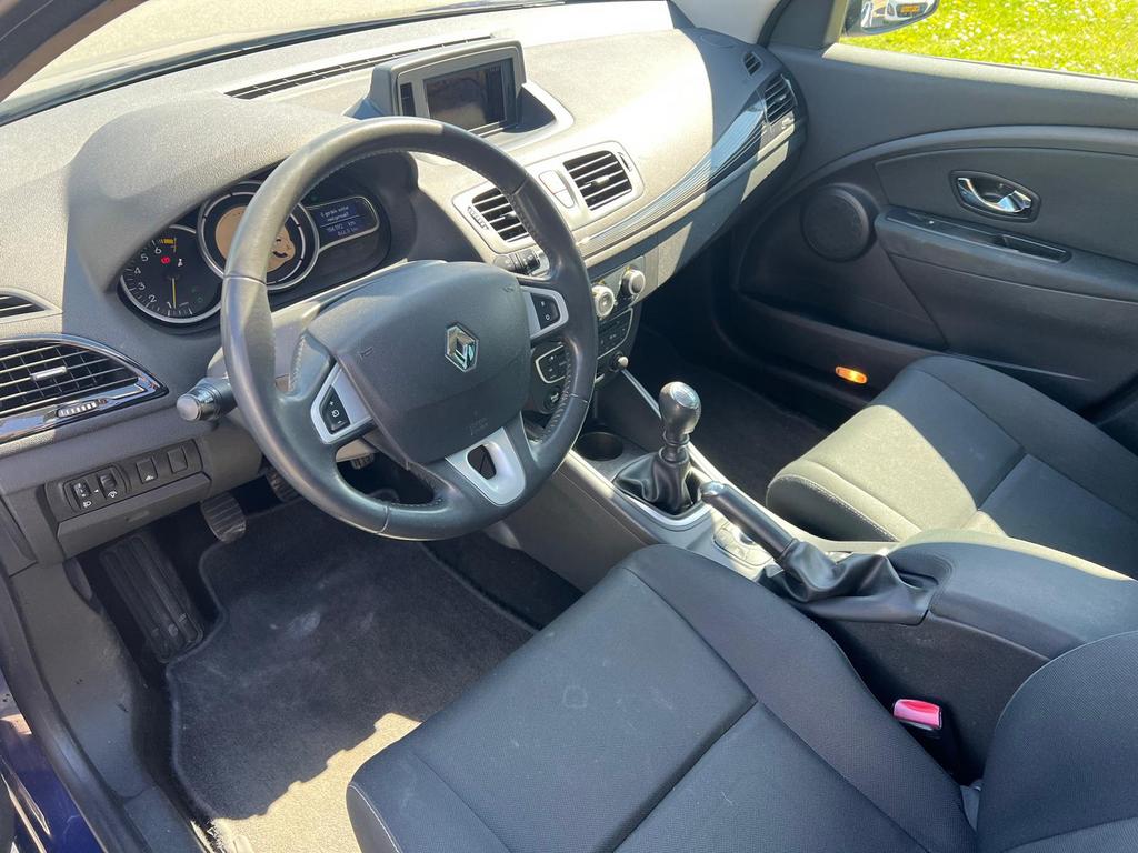 Renault Mégane 1.4 16V TCE Estate 2012 Navi Clima Pano, Auto's, Renault, Voorwielaandrijving, Stof, Zwart, 4 cilinders