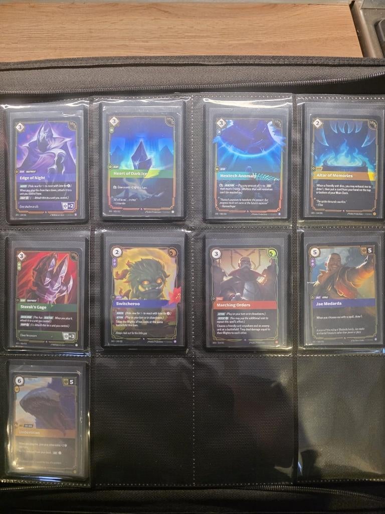 Riftbound TCG-Dubbele holografische kaarten van Spiritforged, Ophalen of Verzenden, Zo goed als nieuw