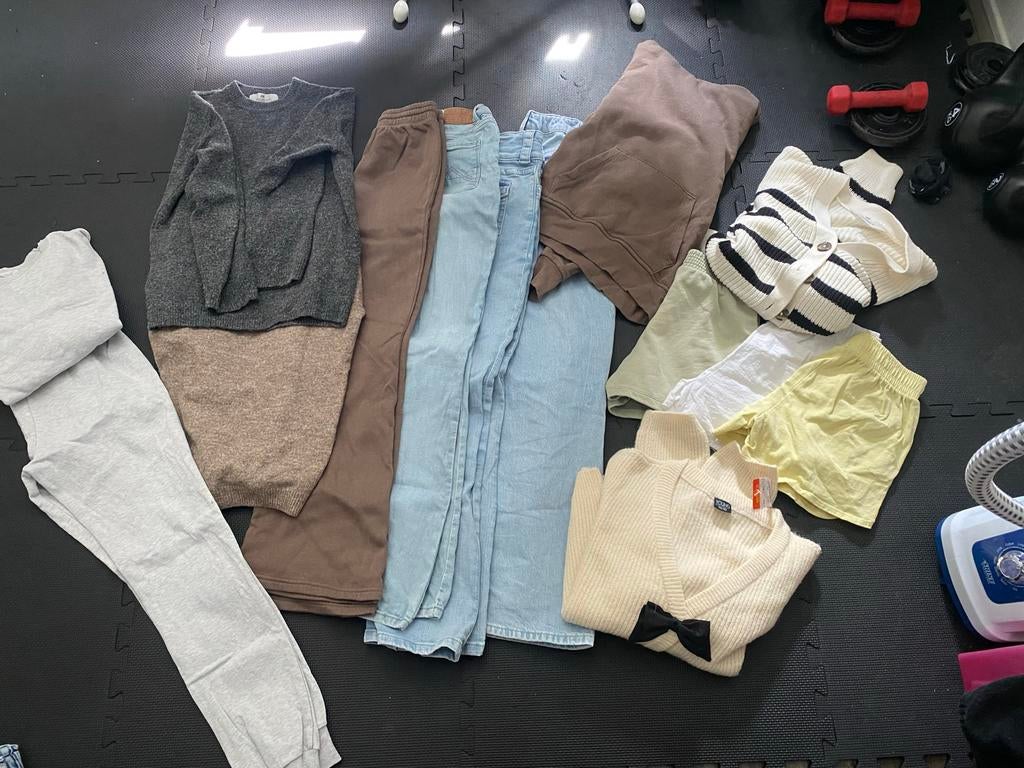 Meisjes kleding bundel maat 146 (draagbaar vanaf 140), Ophalen of Verzenden, Gebruikt, Meisje, Setje