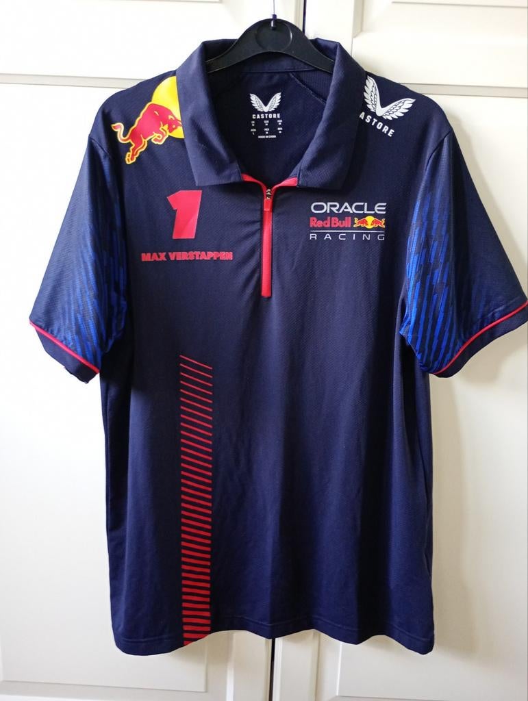 Castore Red Bull Racing Max Verstappen Polo Shirt Maat M, Ophalen of Verzenden
