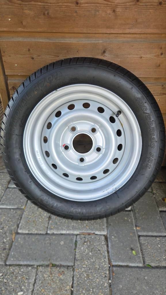 13 inch hoge druk band aanhangwagen, Ophalen, Zo goed als nieuw