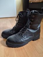 Celine dames enkel veterlaars, Ophalen of Verzenden, Zo goed als nieuw, Zwart