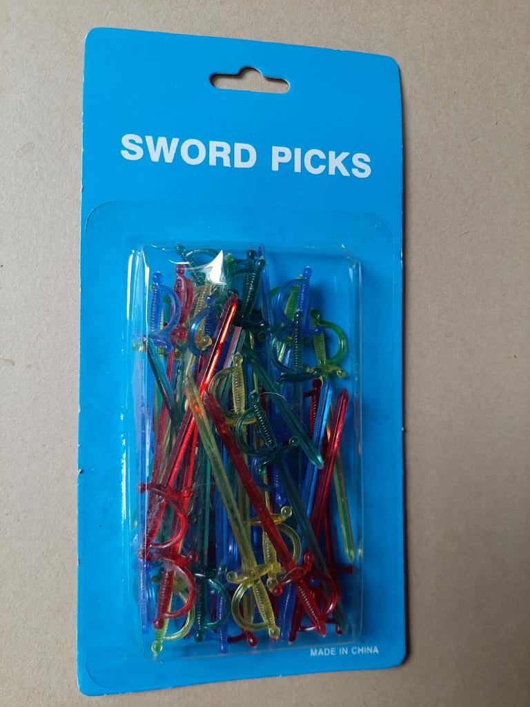 Cocktail prikkers. (plastic prikkers), Ophalen of Verzenden, Nieuw