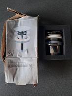 Afvoerplug wasbak plieger nieuw!, Doe-het-zelf en Verbouw, Sanitair, Ophalen, Nieuw, Chroom, Wastafel