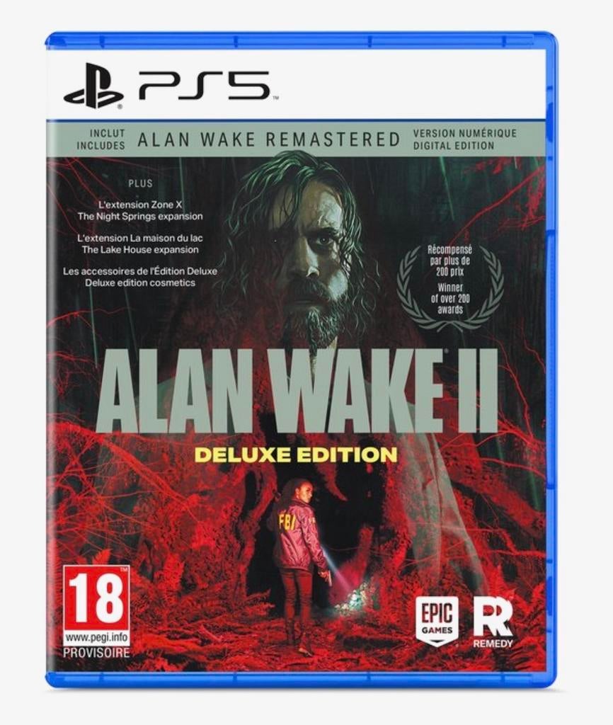 Alan Wake II Deluxe Edition PS5 Nieuw gesealde verpakking, Ophalen of Verzenden, Nieuw