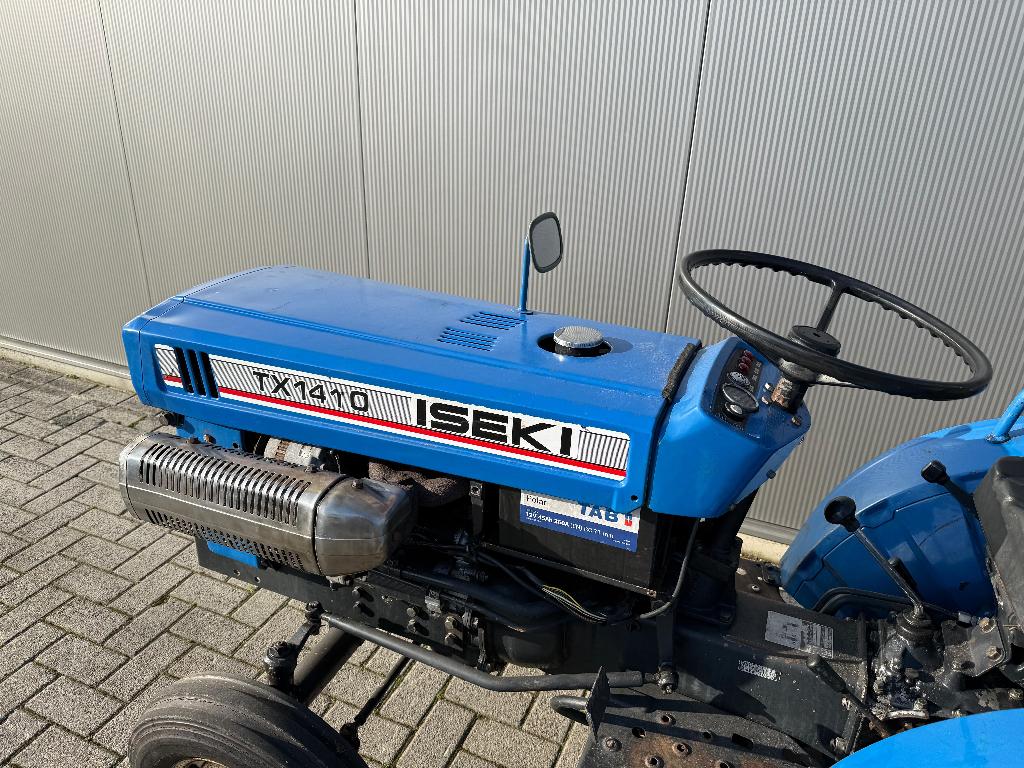 Iseki TX1410 minitrekker -  2wd - 16pk - 677 uur - marge, Overige merken, Gebruikt, Tot 2500, Ophalen of Verzenden