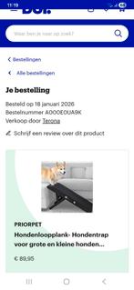 Hondenplank-trap, Ophalen, Zo goed als nieuw