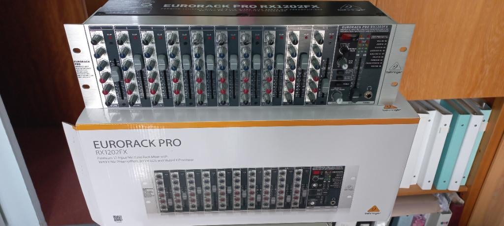 Eurorack Pro RX1202FX, Ophalen of Verzenden, Nieuw, 5 tot 10 kanalen