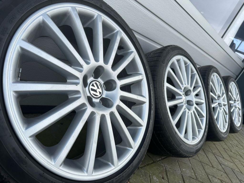 18 inch Volkswagen Golf 4 R32 Polo AW 6C 6R 9N GTI velgen, Auto-onderdelen, Banden en Velgen, Banden en Velgen, Winterbanden, 18 inch