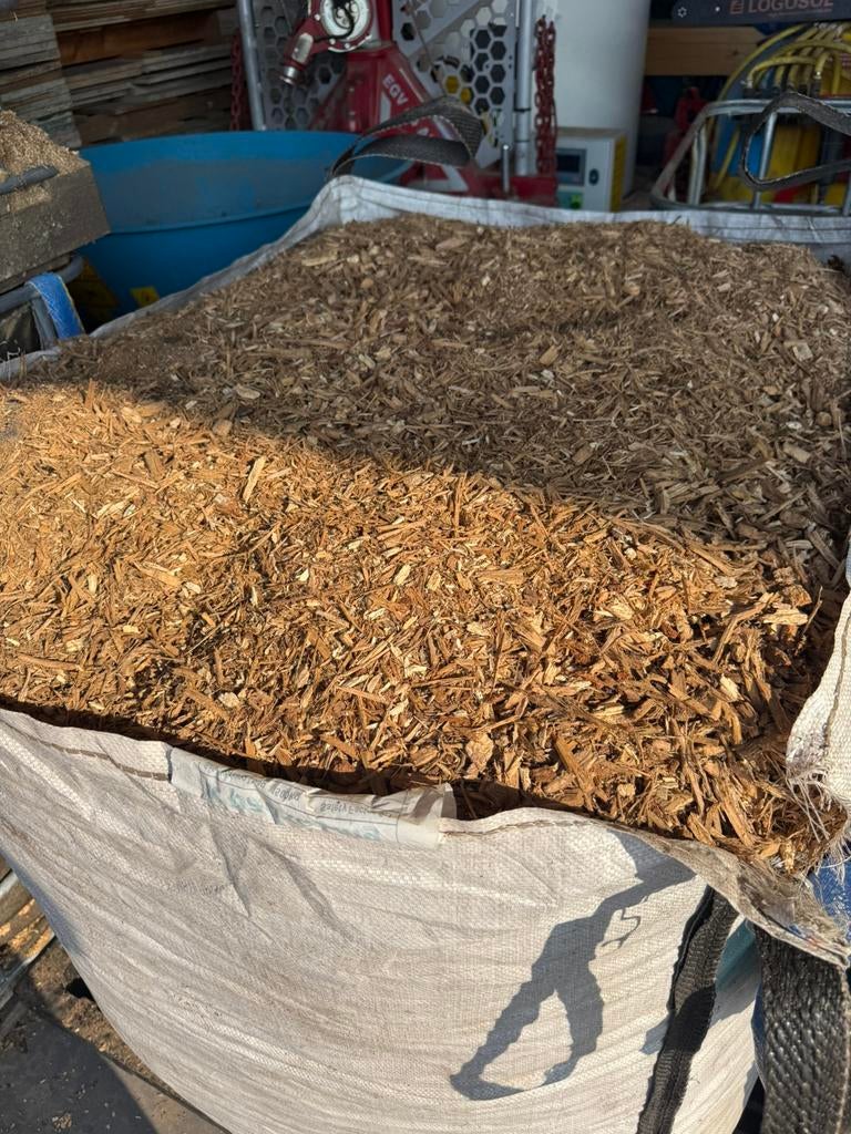 Houtsnippers te koop, ideaal om de tuin te verfraaien, Tuin en Terras, Overige Tuin en Terras, Ophalen, Nieuw